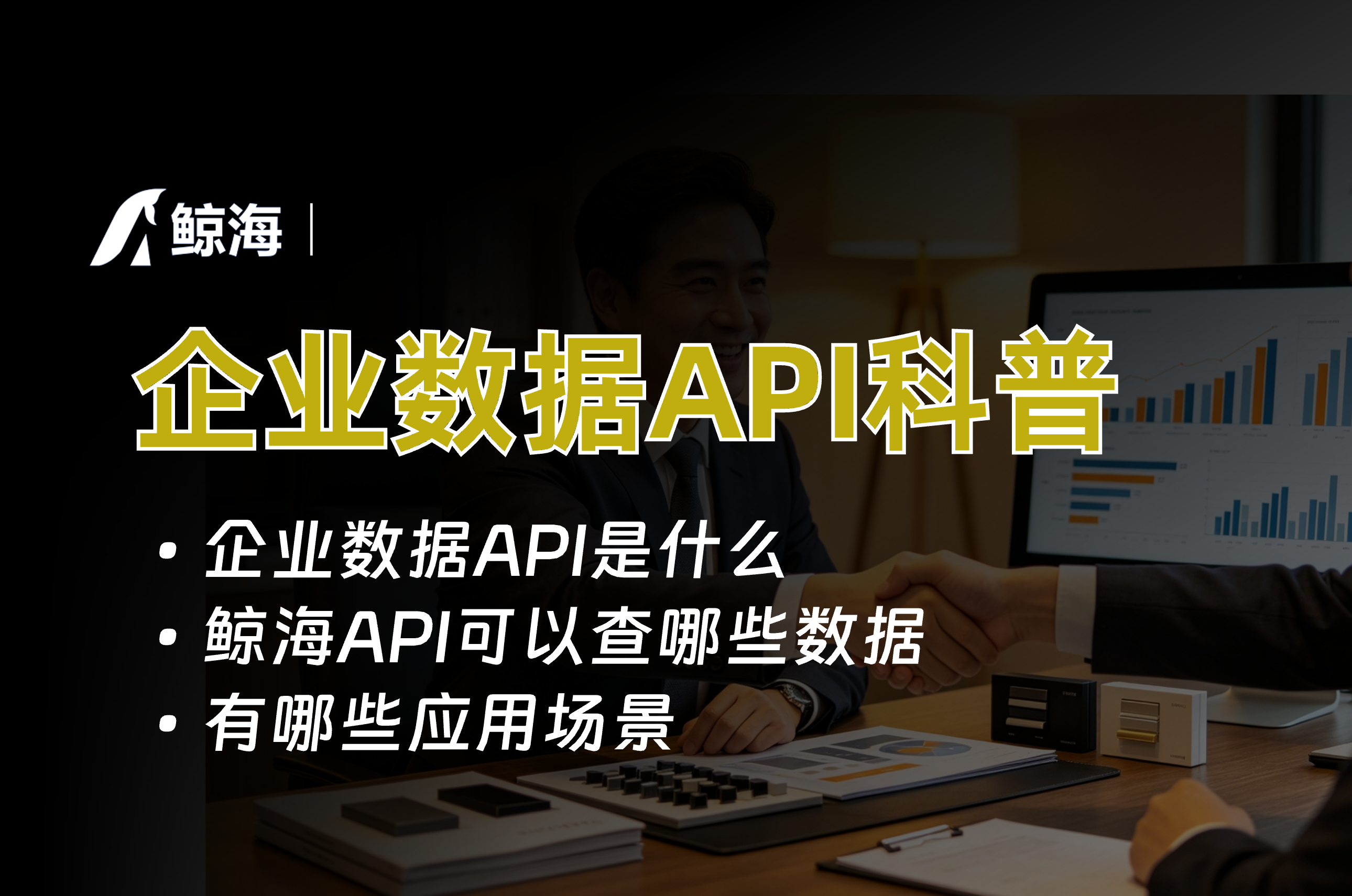 鲸海数据：企业数据API是什么？能做些什么？一文看懂
